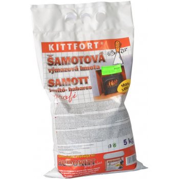 Kittfort Šamotová výmazová hmota profi 5 kg