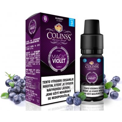 Colinss Magic Violet Borůvková směs 10 ml 12 mg – Zbozi.Blesk.cz