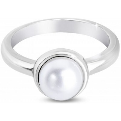 Ellami PARIS 0279 prsten s bílou perlou 4000279 6 – Zboží Dáma