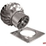 HPI hlavice nerez Turbowent s čtvercovou odklápěcí základnou 150mm – Zboží Dáma