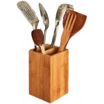 5five Simply Smart Kuchyňský stojan na příbory, bambusový, 10 x 10 x 15 cm – Zboží Dáma