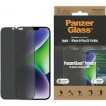 PanzerGlass ochranné sklo Privacy pro Apple iPhone 14 Plus/13 Pro Max s instalačním rámečkem P2785 – Zboží Mobilmania