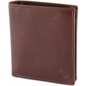 Lucleon Světle kožená peněženka California Slim A6 3 7873 hnědá