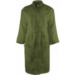 The One Towelling klasický župan T1-B Olive Green – Zboží Dáma
