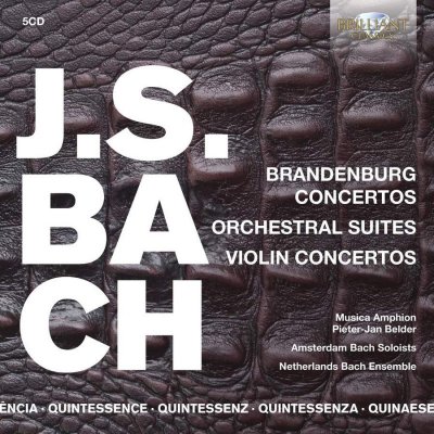 J.S. Bach - Brandenburg Concertos/Orchestral Suites/ CD Box Set – Zboží Mobilmania