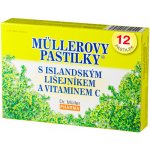 Dr. Müller Müllerovy pastilky s islandským lišejníkem a vitaminem C 12 ks – Hledejceny.cz