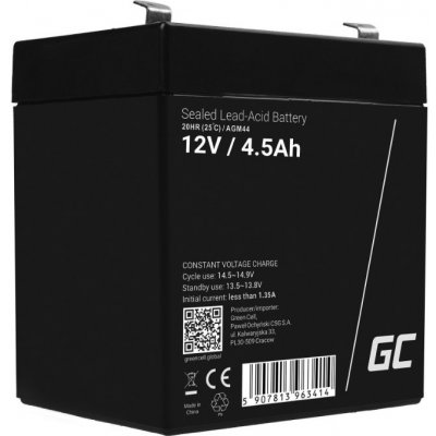 Mamido Mamido Gelová baterie 12V 4,5Ah – Zboží Dáma