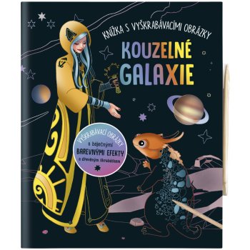 Lidl Kniha s vyškrabávacími obrázky Kouzelné galaxie