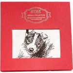 HEDVA ČESKÝ BROKÁT dámský kapesník 100% bavlna Animal Collection KRB ruční tisk pes – Sleviste.cz