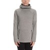 Dámská mikina 686 Knit Tech fleece hoody Lt Grey mlng