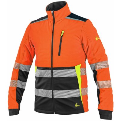 Canis CXS Blůza BENSON výstražná pánská oranžovo-černá – Zboží Mobilmania