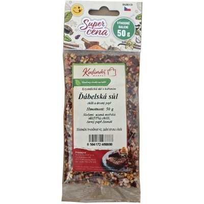 Koření Ďábelská sůl 50 g náplň do mlýnku – Sleviste.cz