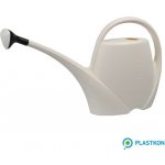 Plastkon SPRING plastová s růžicí 4,5 l krémově bílá 65000034 – Zboží Dáma