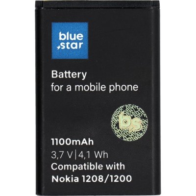 BlueStar Nokia 1200, 1208 - náhrada za BL-5CA 1100mAh – Zbozi.Blesk.cz
