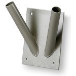 Fasádový držák na vlajky, dvouramenný – Zboží Mobilmania