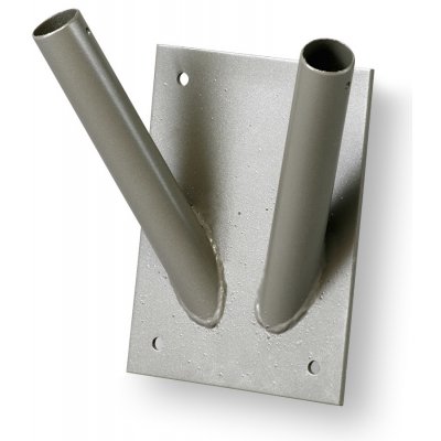 Fasádový držák na vlajky, dvouramenný – Zboží Mobilmania