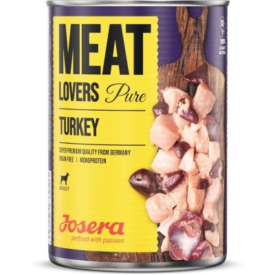 Josera Meat Lovers Pure Turkey 400 g – Zboží Mobilmania