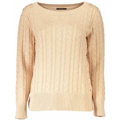 Guess jeans WOMEN SWEATER BEIGE – Zboží Mobilmania