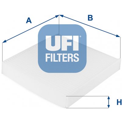 Filtr, vzduch v interiéru UFI 53.210.00 – Hledejceny.cz