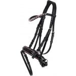 QHP Bezudidlová kožená uzdečka černá – Zboží Dáma