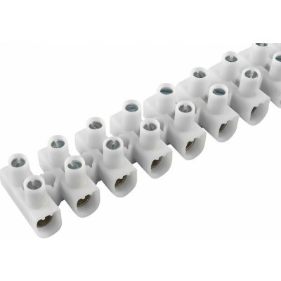 HEAVY POWER Svorkovnice lámací PA4U, 12x2,5÷10mm², T85, PP, přístrojová, bílá 1100105 – Hledejceny.cz