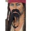 Karnevalový kostým Knír a bradka pirát Jack Sparrow