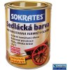 Sokrates Sedlácká barva uretanizovaná fermež s olejem 0,7 kg středně hnědý