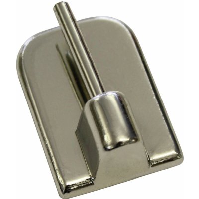 Gardinia Nalepovací háček pro vitrážní tyč, chrom, 4 ks, v. 11 mm – Hledejceny.cz