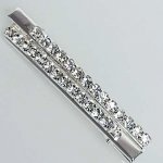 Pineta štrasová sada 2 kusy - stříbrná – Hledejceny.cz