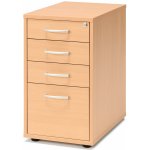 AJ Produkty Flexus 4 zásuvky 720x400x600 mm buk – Zboží Dáma