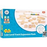 Bigjigs Rail Dřevěné koleje set 25 dílů – Zboží Dáma