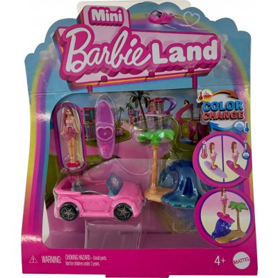 Barbie Mini Barbieland Plážový kabriolet – Sleviste.cz