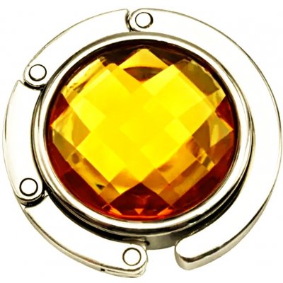 háček na kabelku AM812 žlutý – Zboží Dáma