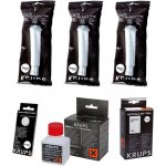 Krups F08801 Aqua Claris 3 ks + F0540010 + XS300010 čisticí tablety + XS900010 čisticí tekutina do Barista – Zbozi.Blesk.cz