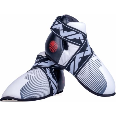 Fighter Chrániče nohou PRO - bílá/černá, JE1455-PRO-0102 – Zboží Dáma