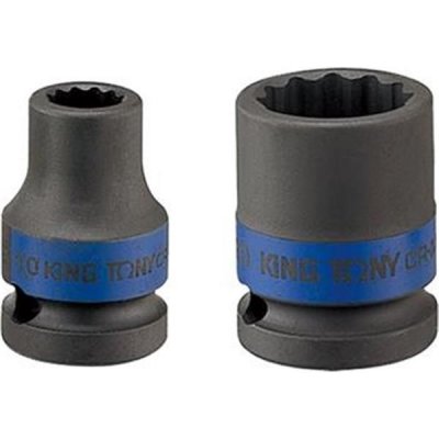 King Tony 453014M - Hlavice nástrčná - ořech 1/2", 14 mm 12-hran průmyslová (kovaná) CrMo – Sleviste.cz