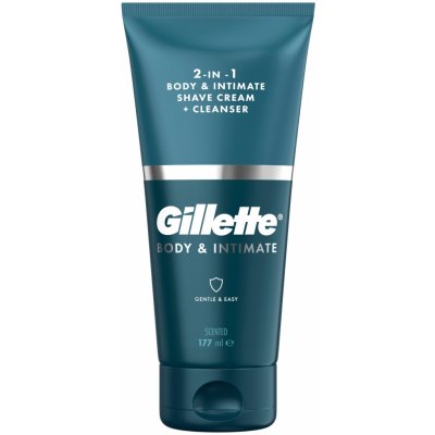 GILLETTE Intimate gél na holení intimních partií a mycí emulze 150 ml – Sleviste.cz