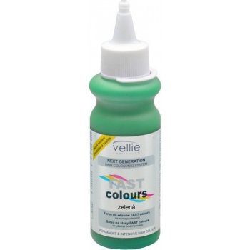 Vellie Fast Colours gelová barva na vlasy zelená 80 ml