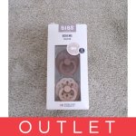Bibs Boheme přírodní kaučuk 2ks woodchuck blush – Zboží Dáma