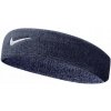 Čelenka Nike Swoosh headband obsidian/white