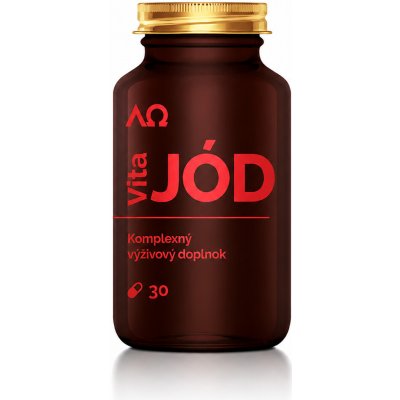 AO Vita Jód – přírodní jód z mořských řas pro štítnou žlázu 30 kapslí – Hledejceny.cz