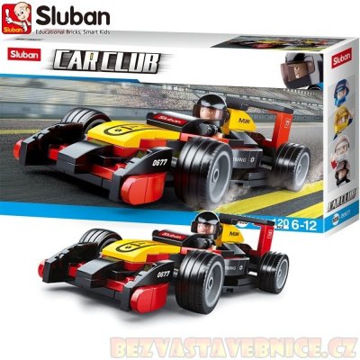 Sluban B0677 Car Club Formule 1