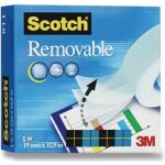 3M Scotch Removable páska lepicí 19 mm x 33 m – Zboží Živě
