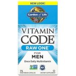 Garden of Life Vitamin Code RAW ONE multivitamín pro muže 75 kapslí – Hledejceny.cz