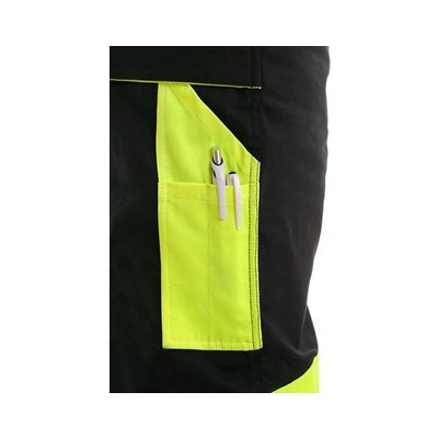 CXS Kalhoty do pasu SIRIUS BRIGHTON zimní pánské černo-žluté -54 b1/10 - CN-1020-014-802 – Zboží Mobilmania