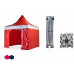 TENTino BH EXTREME PVC 3x3 m 7A - ČERVENÁ / RED (VOLÁNY BLÉ) – Hledejceny.cz