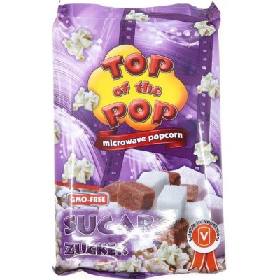 Top of the Pop Popcorn sugar sladký 100 g – Zboží Dáma
