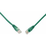 Solarix 28350109 patch, CAT5E, UTP, PVC, 1m, zelený – Zboží Živě