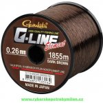 Gamakatsu G-Line Element Dark Brown 1490 m 0,28 mm 5,9 kg – Zbozi.Blesk.cz