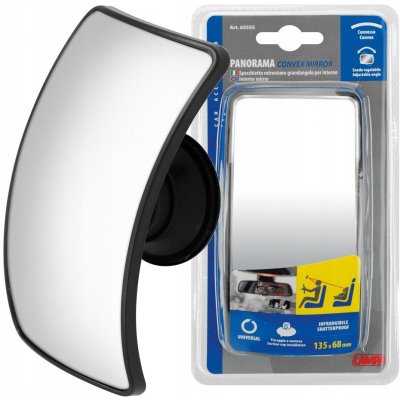 Lampa zrcátko pro pozorování dítěte 6,8 cm x 13,5 cm černá – Zboží Dáma